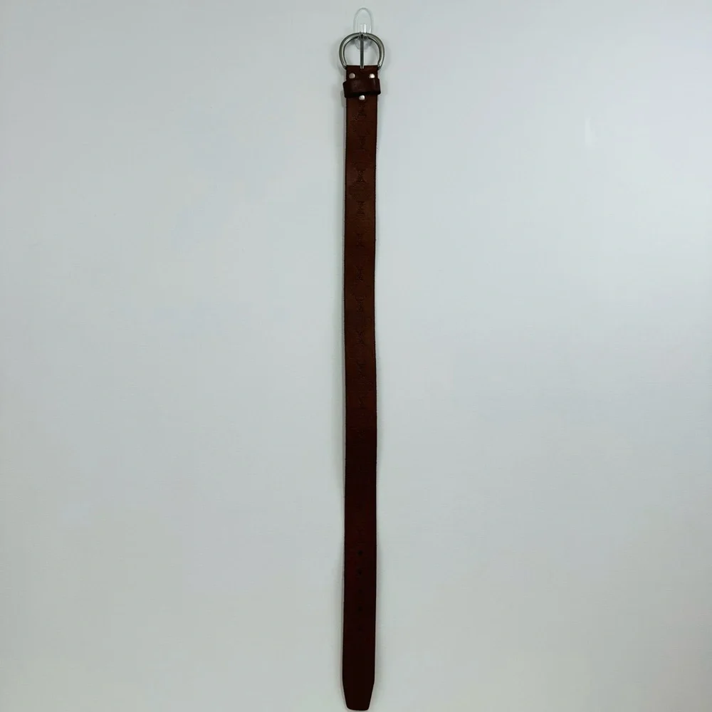 Lucky Brand Embossed Leather Belt size XS - Picture 9 of 9